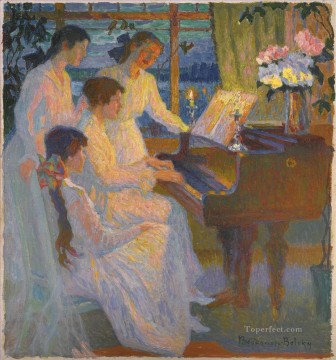  Nikolay Painting - Symphony Nikolay Bogdanov Belsky